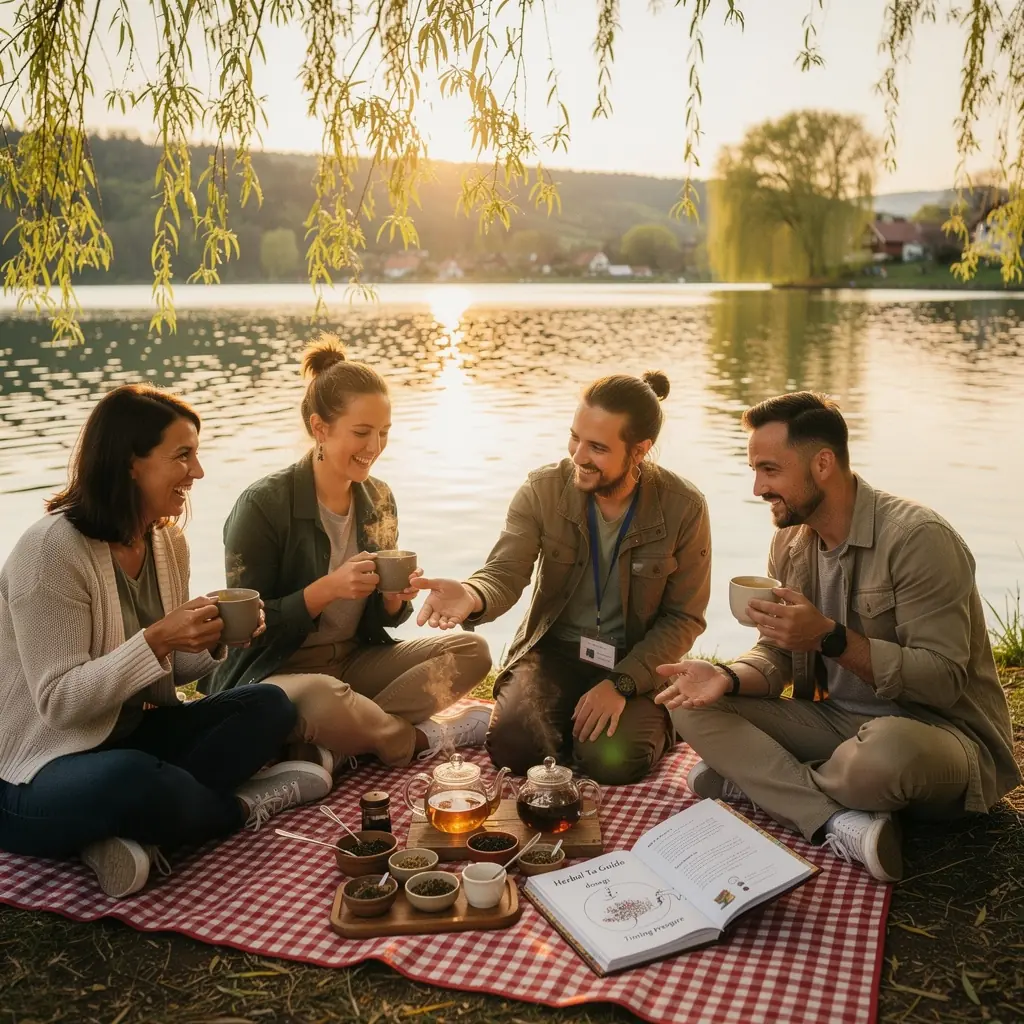 Egy egészséges reggeli tea elkészítése, friss citrommal és mézzel.