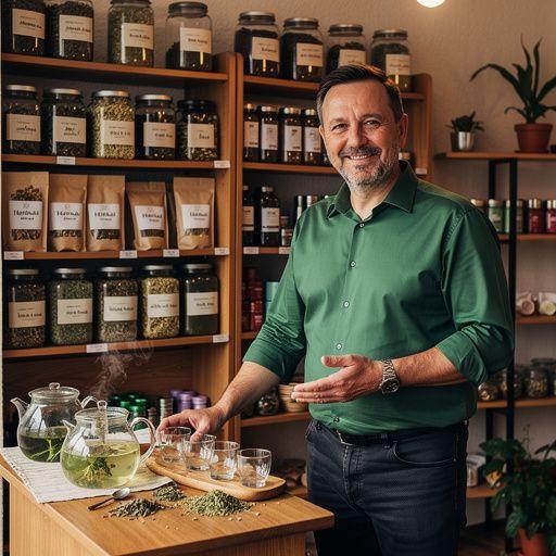 Zöld tea gőzölgő csészében, mellette friss citromszeletek.